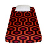 halloween hotel carpet Fitted Sheet (Single Size)