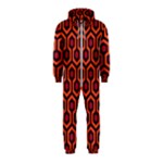 halloween hotel carpet Hooded Jumpsuit (Kids)