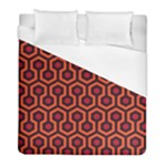 halloween hotel carpet Duvet Cover (Full/ Double Size)