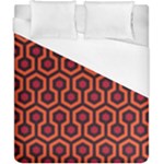 halloween hotel carpet Duvet Cover (California King Size)