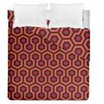 halloween hotel carpet Duvet Cover Double Side (Queen Size)