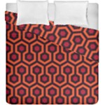 halloween hotel carpet Duvet Cover Double Side (King Size)