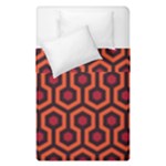 halloween hotel carpet Duvet Cover Double Side (Single Size)