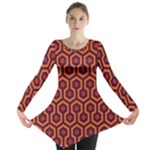 halloween hotel carpet Long Sleeve Tunic 