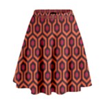 halloween hotel carpet High Waist Skirt