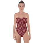 halloween hotel carpet Tie Back One Piece Swimsuit