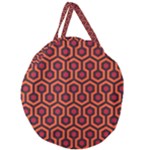 halloween hotel carpet Giant Round Zipper Tote