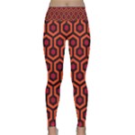 halloween hotel carpet Lightweight Velour Classic Yoga Leggings