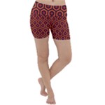 halloween hotel carpet Lightweight Velour Yoga Shorts