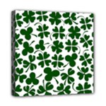 Lucky Clover Shamrock Mini Canvas 8  x 8  (Stretched)