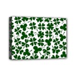 Lucky Clover Shamrock Mini Canvas 7  x 5  (Stretched)