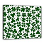 Lucky Clover Shamrock Canvas 24  x 20  (Stretched)