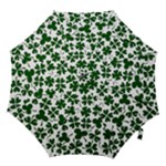 Lucky Clover Shamrock Hook Handle Umbrella (Medium)