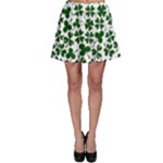 Lucky Clover Shamrock Skater Skirt