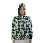 Lucky Clover Shamrock Hooded Windbreaker (Women)