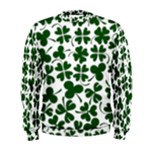 Lucky Clover Shamrock Men s Sweatshirt