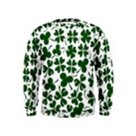 Lucky Clover Shamrock Kids  Sweatshirt