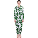 Lucky Clover Shamrock Hooded Jumpsuit (Ladies)