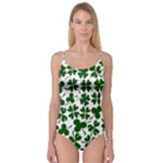 Lucky Clover Shamrock Camisole Leotard 