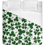 Lucky Clover Shamrock Duvet Cover (King Size)