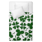 Lucky Clover Shamrock Duvet Cover Double Side (Single Size)