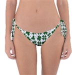 Lucky Clover Shamrock Reversible Bikini Bottom