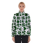 Lucky Clover Shamrock Winter Jacket