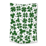 Lucky Clover Shamrock Small Tapestry