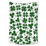 Lucky Clover Shamrock Large Tapestry