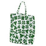 Lucky Clover Shamrock Giant Grocery Tote