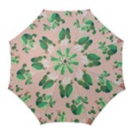 Pink Cactus flower Golf Umbrella