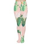 Pink Cactus flower Tights