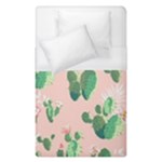 Pink Cactus flower Duvet Cover (Single Size)