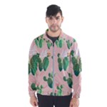 Pink Cactus flower Windbreaker (Men)