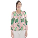 Pink Cactus flower Windbreaker (Women)