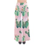 Pink Cactus flower So Vintage Palazzo Pants