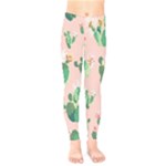 Pink Cactus flower Kids  Legging