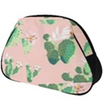 Pink Cactus flower Full Print Accessory Pouch (Big)