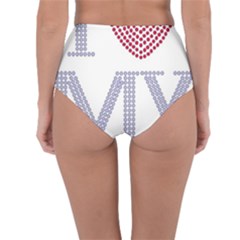 Reversible High-Waist Bikini Bottoms 