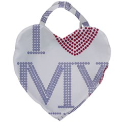 Giant Heart Shaped Tote 