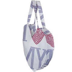 Giant Heart Shaped Tote 