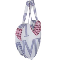 Giant Heart Shaped Tote 