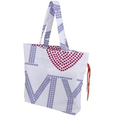 Drawstring Tote Bag 