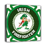 Irish Firefighter Mini Canvas 8  x 8  (Stretched)