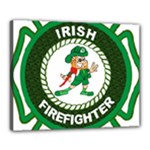 Irish Firefighter Canvas 20  x 16  (Stretched)