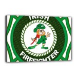 Irish Firefighter Canvas 18  x 12  (Stretched)