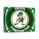 Irish Firefighter Deluxe Canvas 14  x 11  (Stretched)