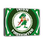 Irish Firefighter Deluxe Canvas 16  x 12  (Stretched) 