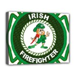 Irish Firefighter Deluxe Canvas 20  x 16  (Stretched)