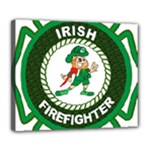 Irish Firefighter Deluxe Canvas 24  x 20  (Stretched)